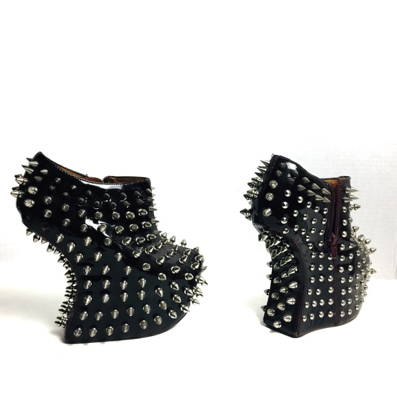 jeffrey campbell Shadow wedge platforms size 6 - Picture 2 of 8